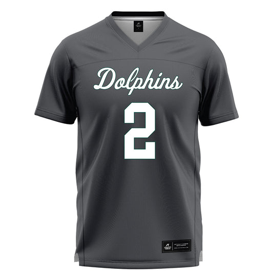 Jacksonville - NCAA Women's Lacrosse : Maeve Brennan - Grey Lacrosse Jersey-0