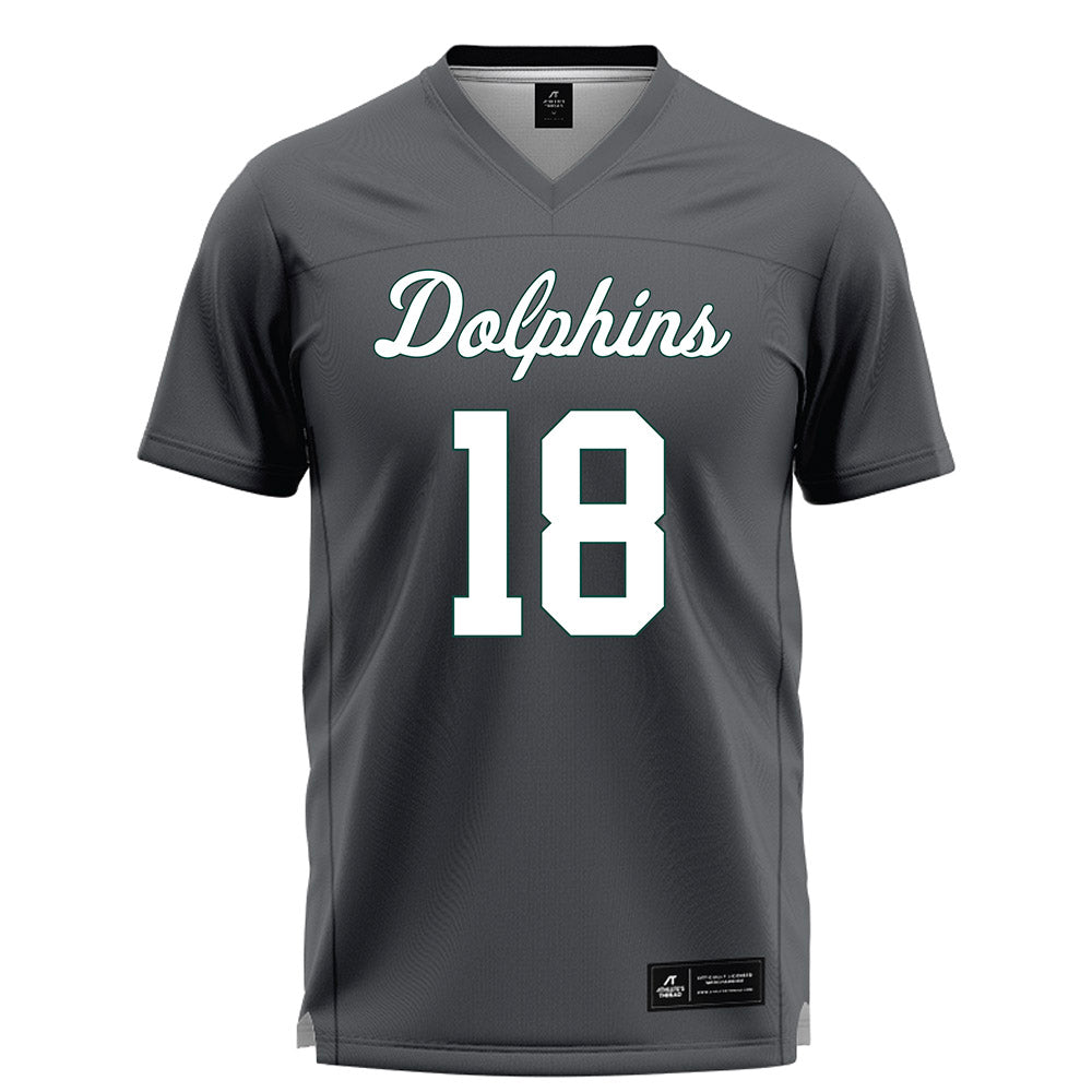 Jacksonville - NCAA Women's Lacrosse : Emerson Symonds - Grey Lacrosse Jersey-0