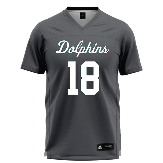 Jacksonville - NCAA Women's Lacrosse : Emerson Symonds - Grey Lacrosse Jersey-0