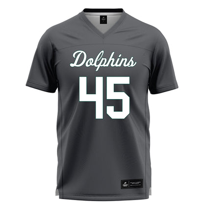 Jacksonville - NCAA Women's Lacrosse : Brooke Demaggio - Grey Lacrosse Jersey-0