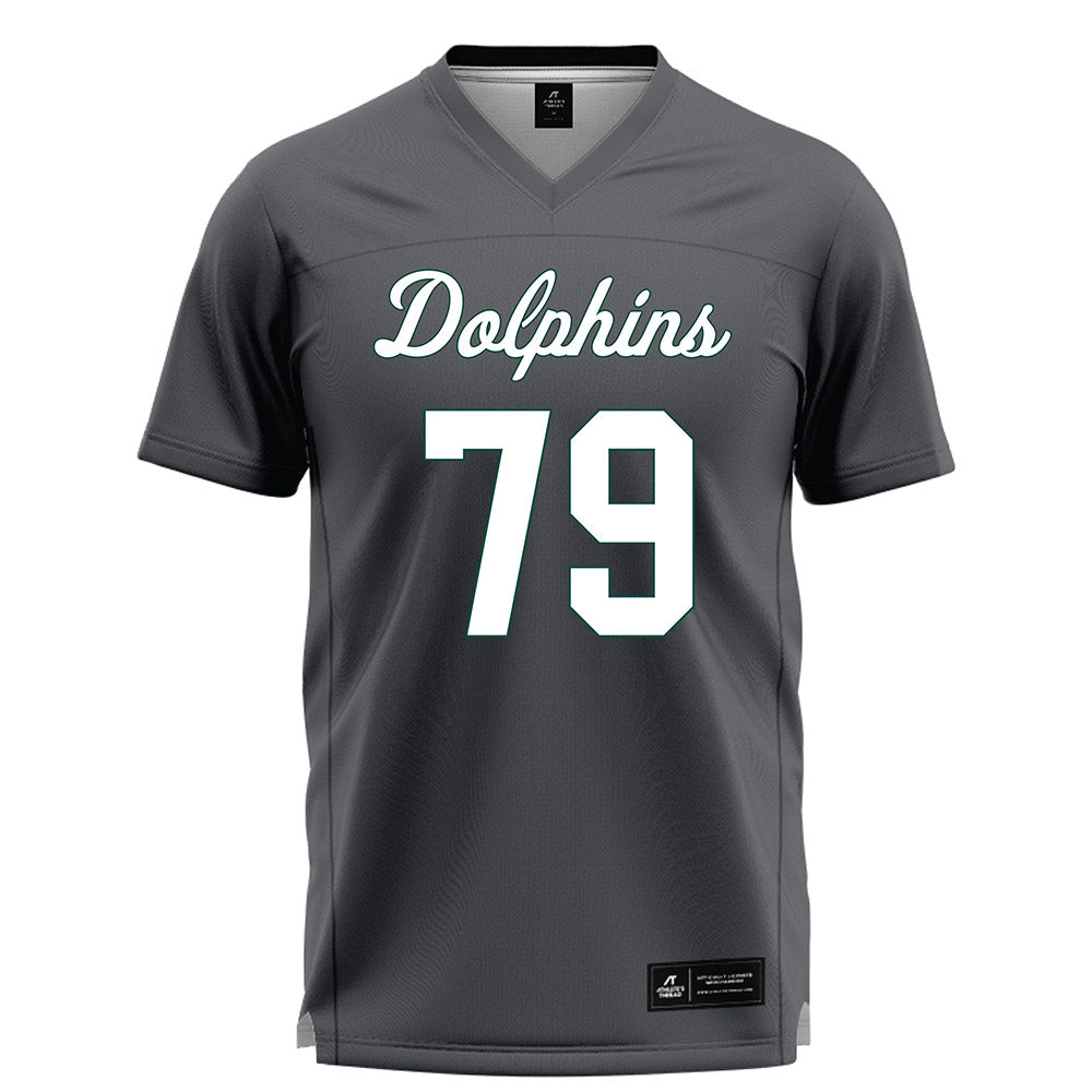 Jacksonville - NCAA Women's Lacrosse : Julia Nicholson - Grey Lacrosse Jersey-0