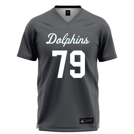 Jacksonville - NCAA Women's Lacrosse : Julia Nicholson - Grey Lacrosse Jersey-0