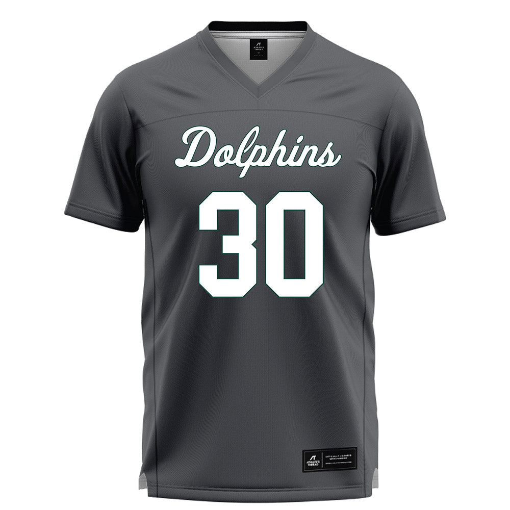 Jacksonville - NCAA Women's Lacrosse : Elia Alewine - Grey Lacrosse Jersey-0