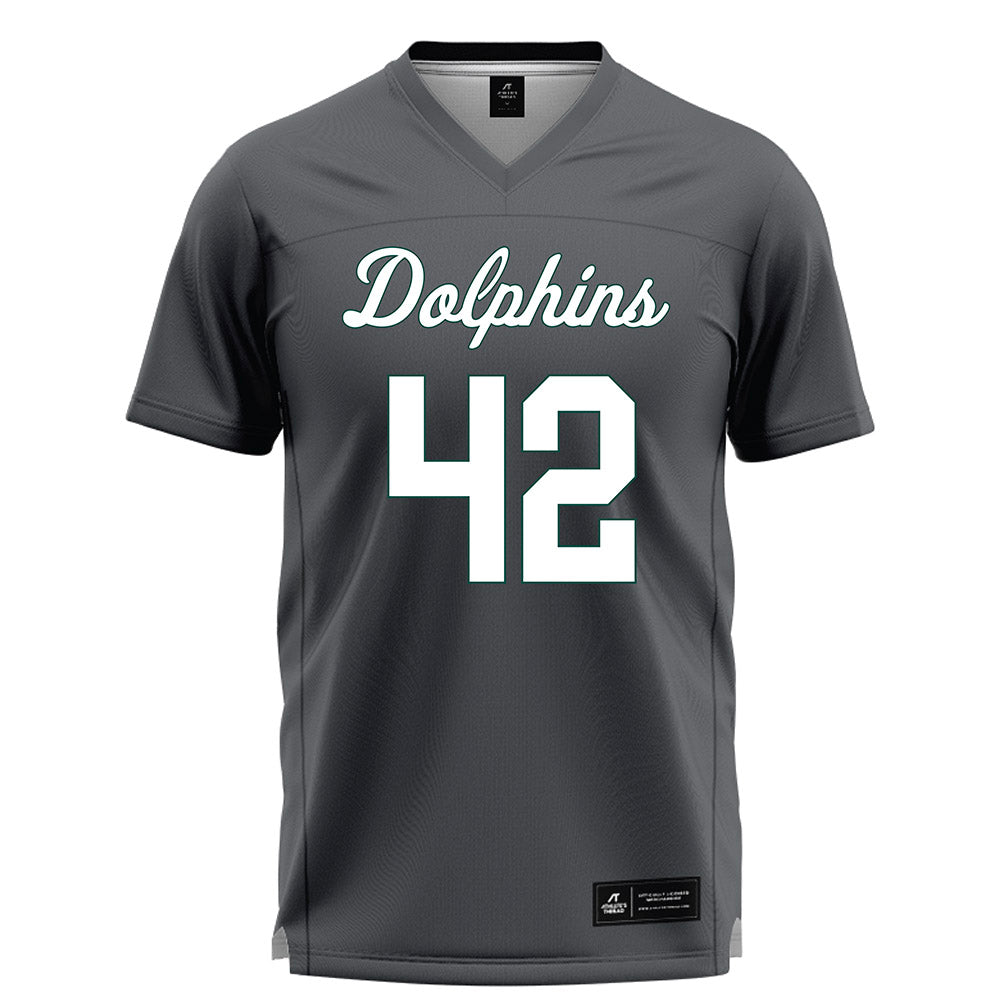 Jacksonville - NCAA Women's Lacrosse : Micaela Gillis - Grey Lacrosse Jersey-0