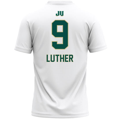 Jacksonville - NCAA Women's Lacrosse : Chloe Luther - White Lacrosse Jersey-1