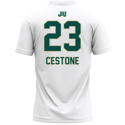 Jacksonville - NCAA Women's Lacrosse : Jacquelyn Cestone - White Lacrosse Jersey-1