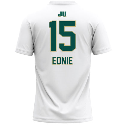 Jacksonville - NCAA Women's Lacrosse : Samantha Ednie - White Lacrosse Jersey-1