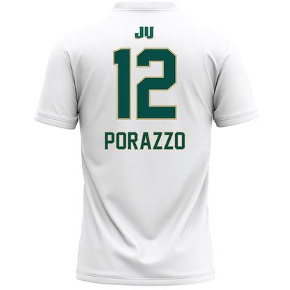 Jacksonville - NCAA Women's Lacrosse : Isabella Porazzo - White Lacrosse Jersey-1