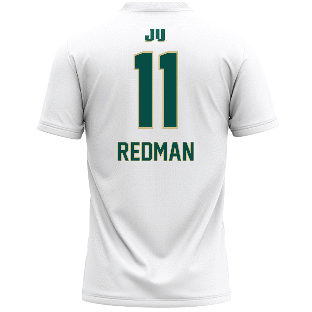 Jacksonville - NCAA Women's Lacrosse : Kylie Redman - White Lacrosse Jersey-1