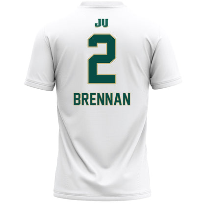 Jacksonville - NCAA Women's Lacrosse : Maeve Brennan - White Lacrosse Jersey-1
