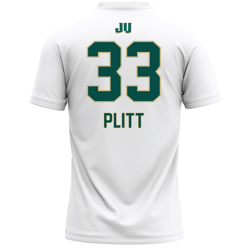 Jacksonville - NCAA Women's Lacrosse : Madison Plitt - White Lacrosse Jersey-1