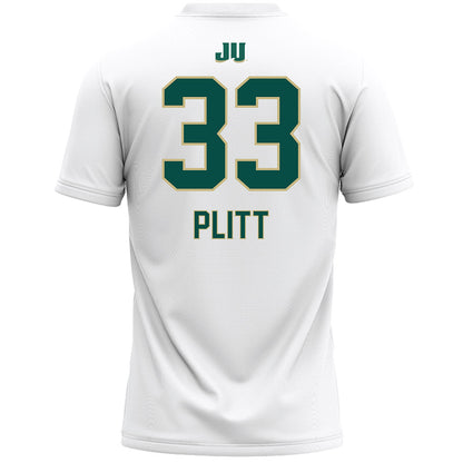 Jacksonville - NCAA Women's Lacrosse : Madison Plitt - White Lacrosse Jersey-1