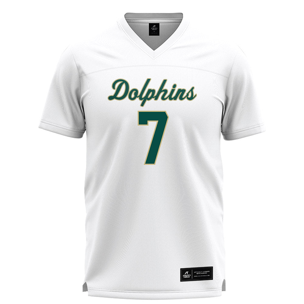 Jacksonville - NCAA Women's Lacrosse : Kaila Stasulli - White Lacrosse Jersey-0
