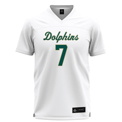 Jacksonville - NCAA Women's Lacrosse : Kaila Stasulli - White Lacrosse Jersey-0