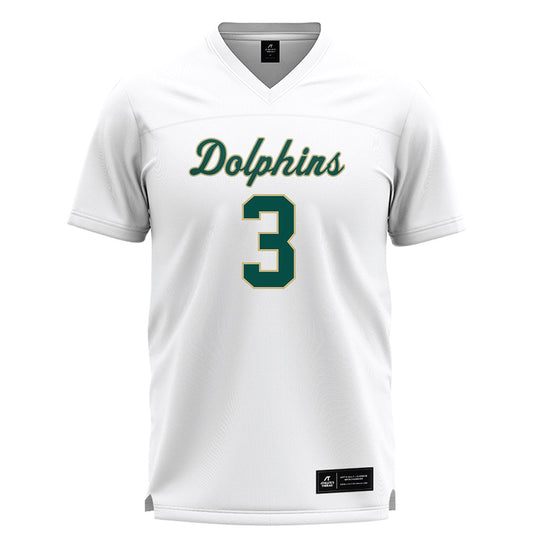Jacksonville - NCAA Women's Lacrosse : Madelyn Orefice - White Lacrosse Jersey-0