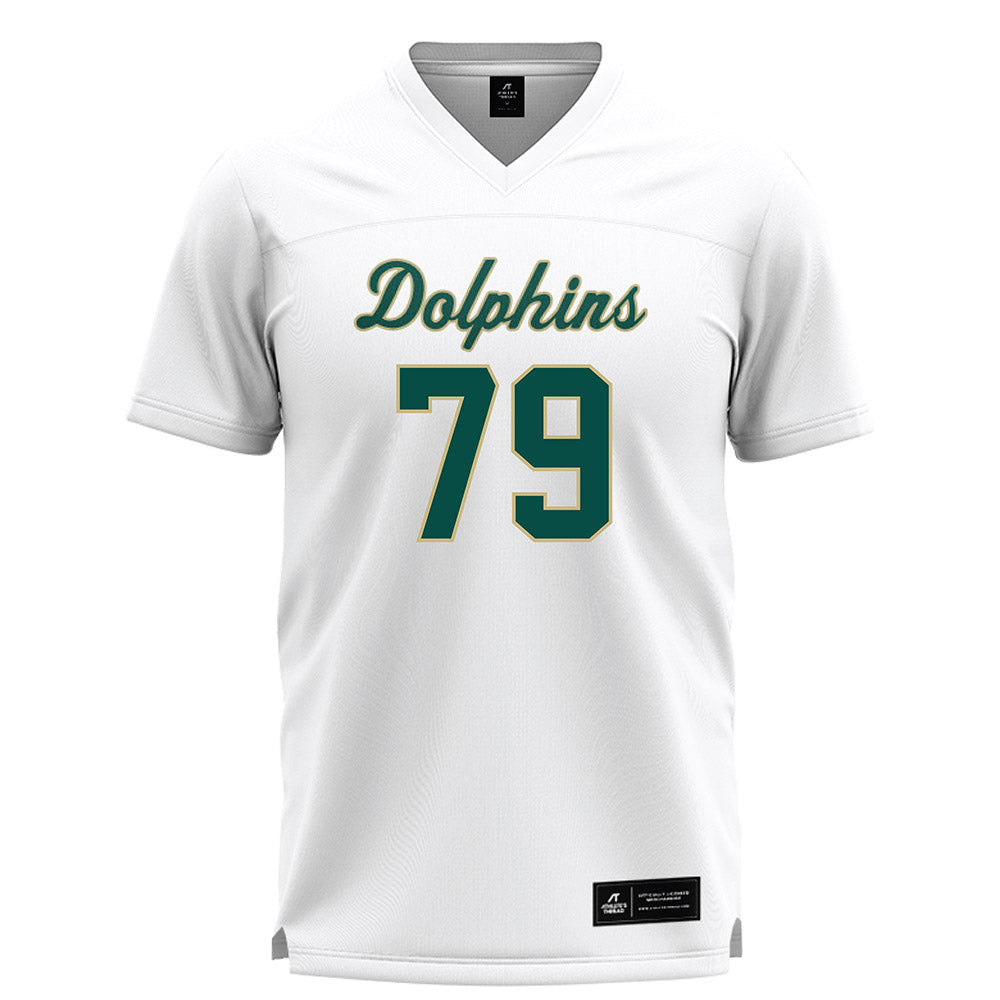 Jacksonville - NCAA Women's Lacrosse : Julia Nicholson - White Lacrosse Jersey-0