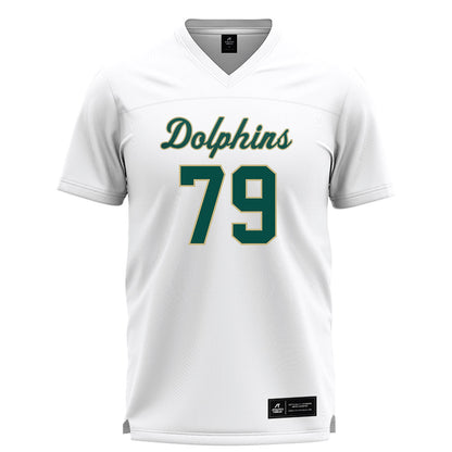 Jacksonville - NCAA Women's Lacrosse : Julia Nicholson - White Lacrosse Jersey-0