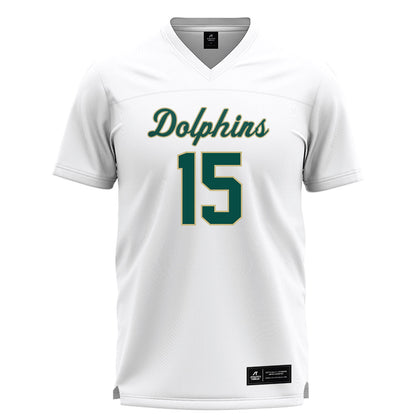Jacksonville - NCAA Women's Lacrosse : Samantha Ednie - White Lacrosse Jersey-0