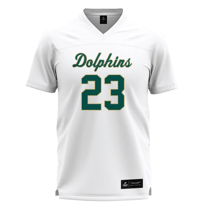 Jacksonville - NCAA Women's Lacrosse : Jacquelyn Cestone - White Lacrosse Jersey-0