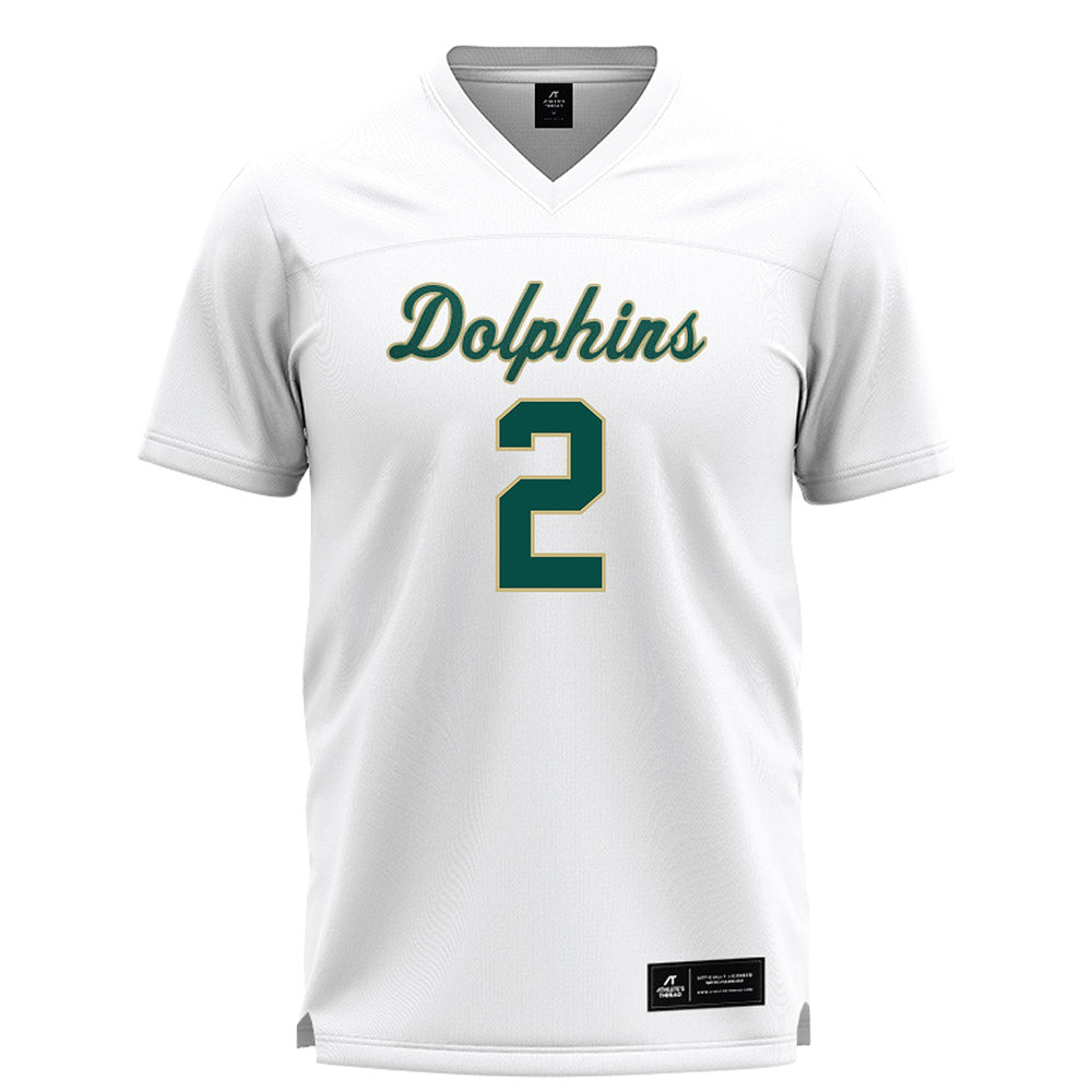Jacksonville - NCAA Women's Lacrosse : Maeve Brennan - White Lacrosse Jersey-0