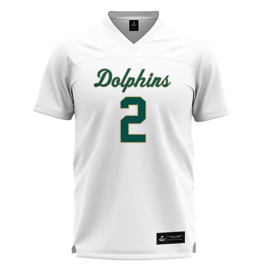 Jacksonville - NCAA Women's Lacrosse : Maeve Brennan - White Lacrosse Jersey-0