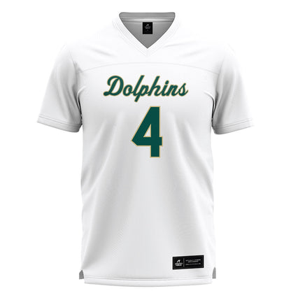 Jacksonville - NCAA Women's Lacrosse : Ainsley Scruggs - White Lacrosse Jersey-0