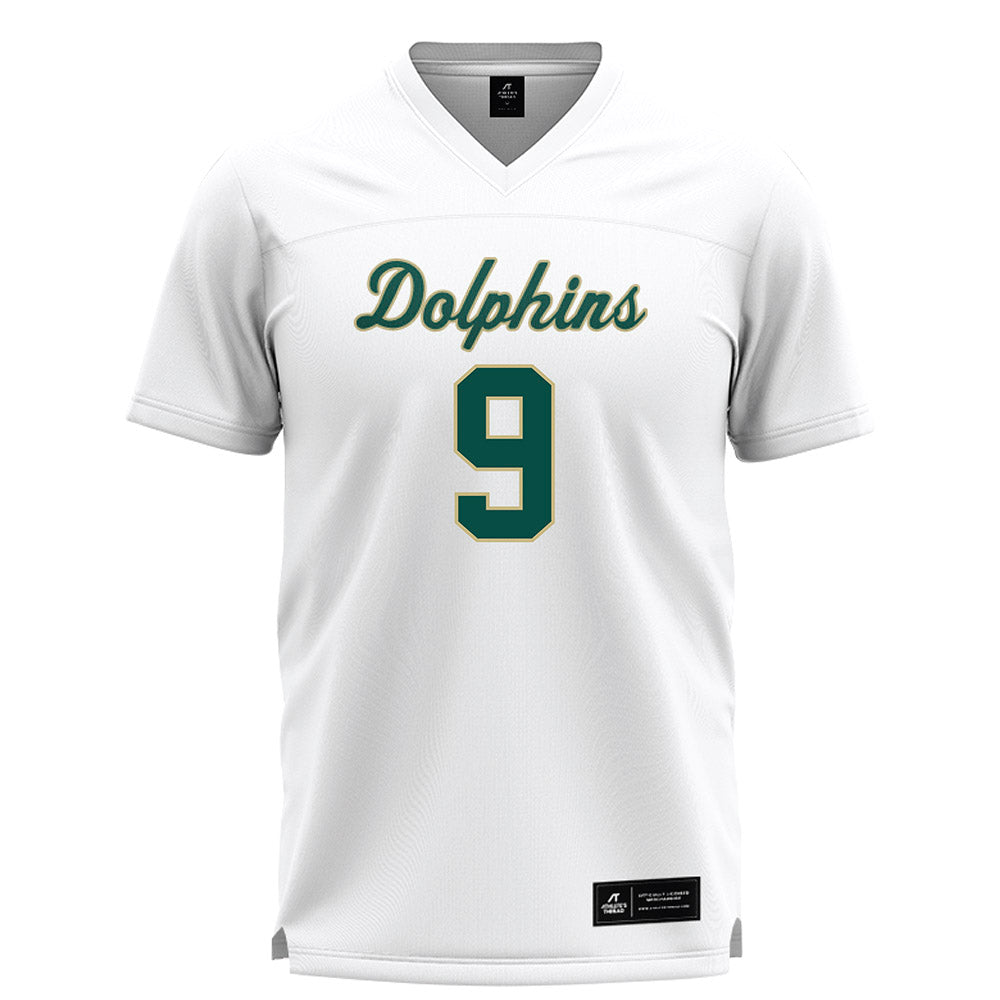 Jacksonville - NCAA Women's Lacrosse : Chloe Luther - White Lacrosse Jersey-0