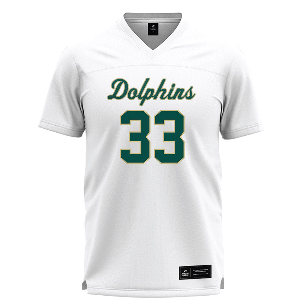Jacksonville - NCAA Women's Lacrosse : Madison Plitt - White Lacrosse Jersey-0