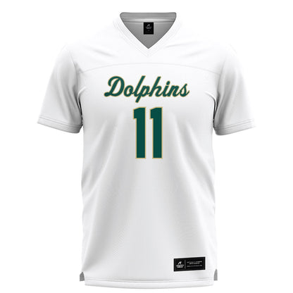Jacksonville - NCAA Women's Lacrosse : Kylie Redman - White Lacrosse Jersey-0