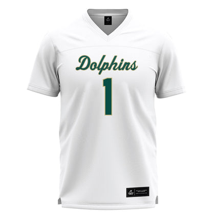 Jacksonville - NCAA Women's Lacrosse : Olivia Johnson - White Lacrosse Jersey-0
