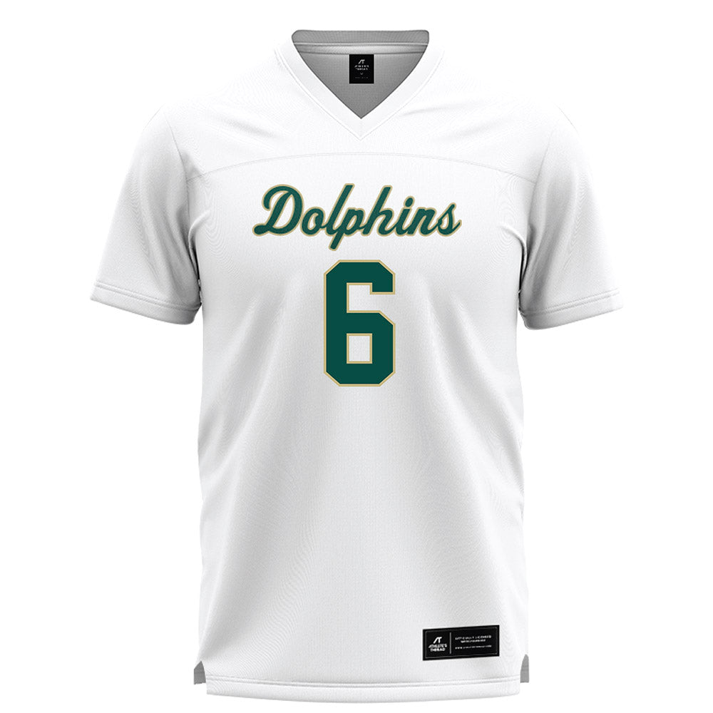 Jacksonville - NCAA Women's Lacrosse : Natalie Pansini - White Lacrosse Jersey-0