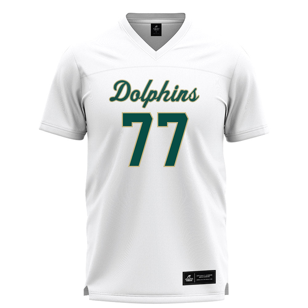 Jacksonville - NCAA Women's Lacrosse : Maddie Herman - White Lacrosse Jersey-0