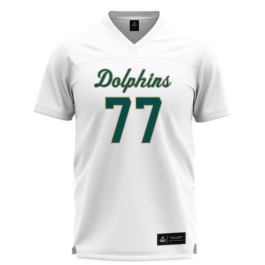 Jacksonville - NCAA Women's Lacrosse : Maddie Herman - White Lacrosse Jersey-0