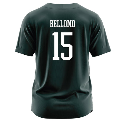 Jacksonville - NCAA Softball : Emily Bellomo - Dark Green Jersey-1