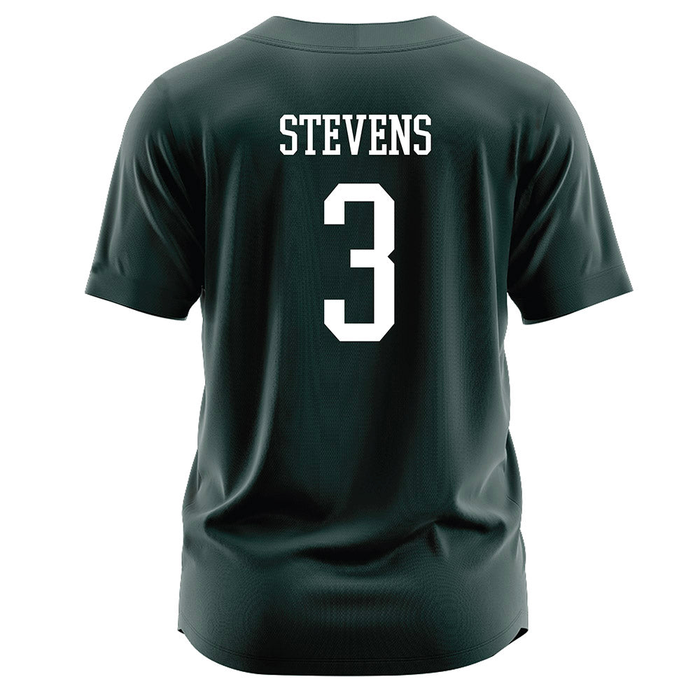 Jacksonville - NCAA Softball : Kiersten Stevens - Dark Green Jersey