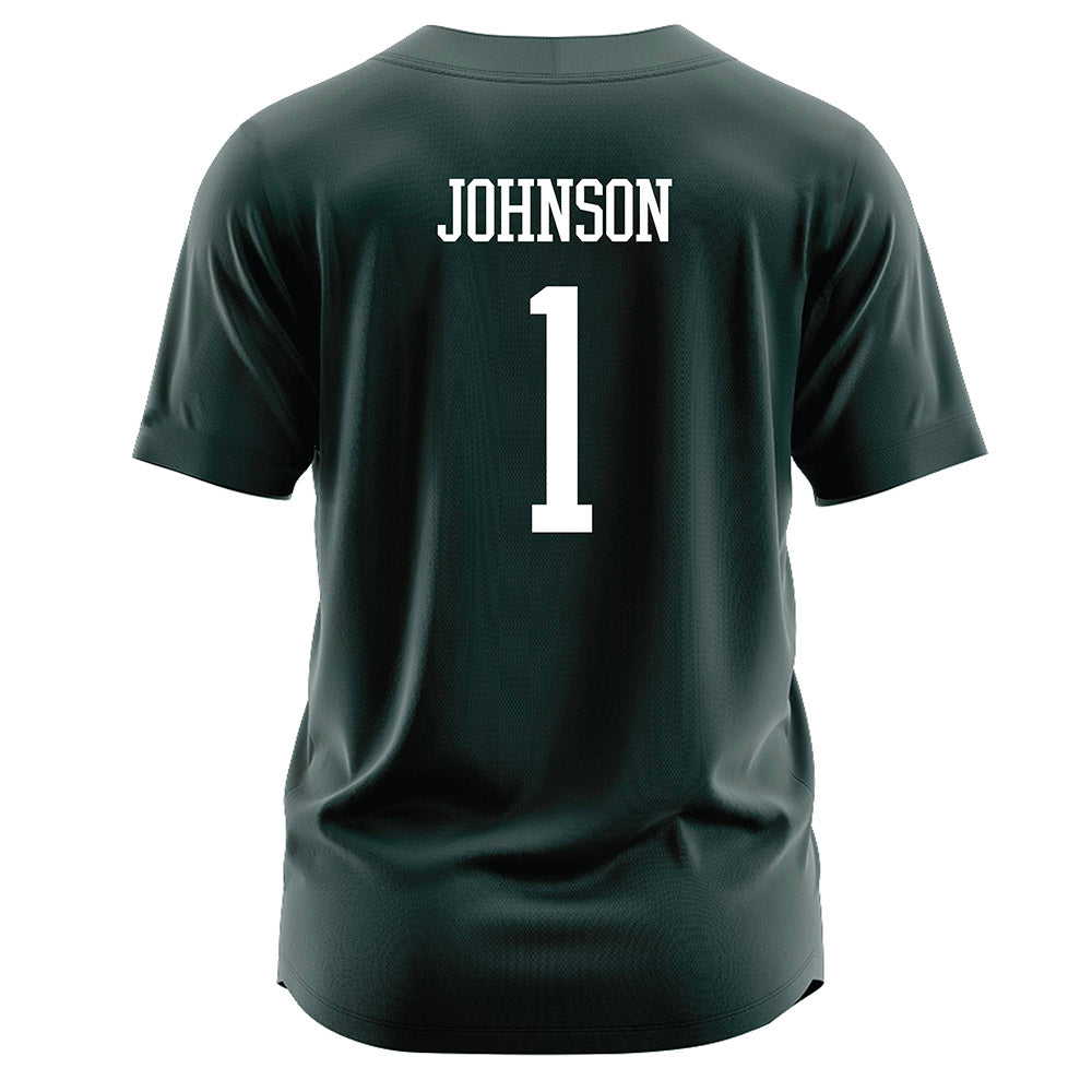 Jacksonville - NCAA Softball : Karson Johnson - Dark Green Jersey