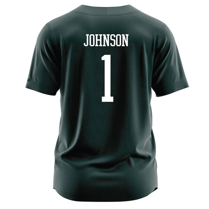 Jacksonville - NCAA Softball : Karson Johnson - Dark Green Jersey