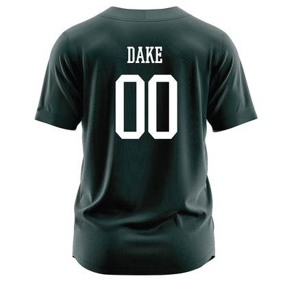 Jacksonville - NCAA Softball : Adilee Dake - Dark Green Jersey-1