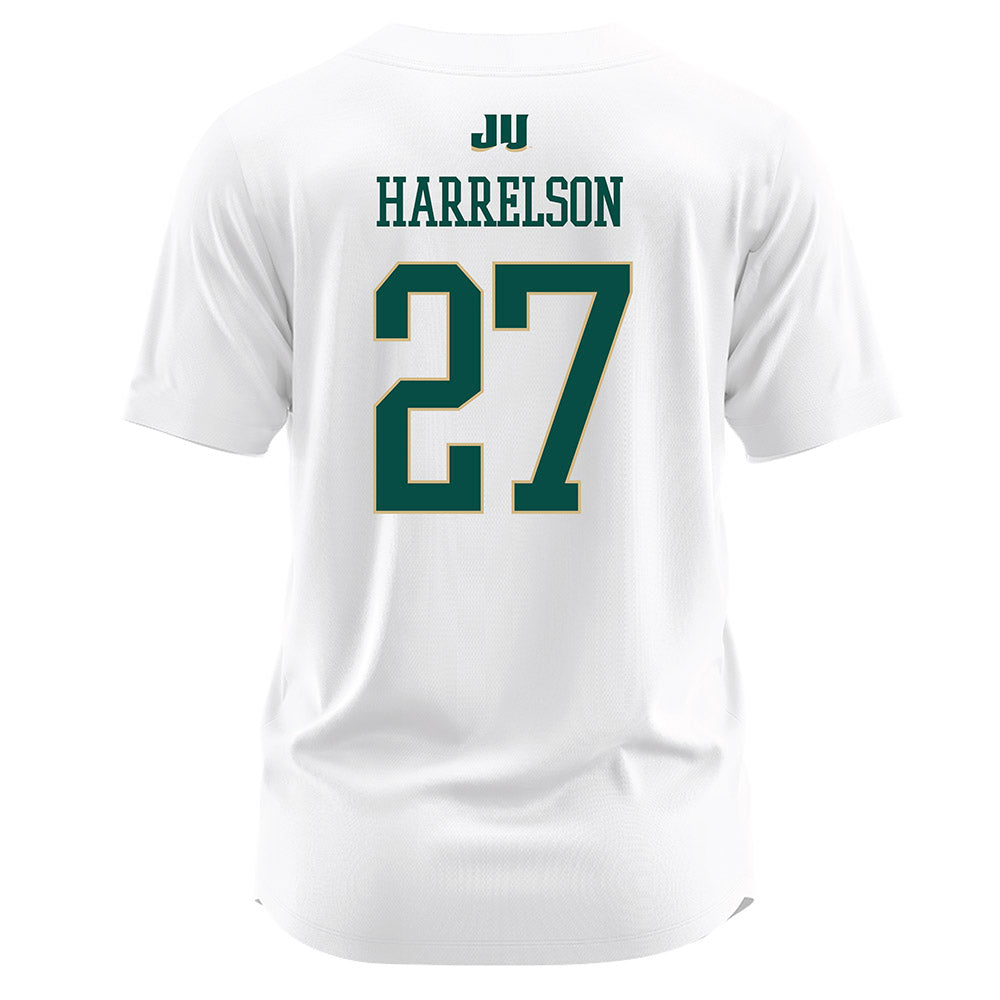 Jacksonville - NCAA Softball : Jacy Harrelson - White Jersey