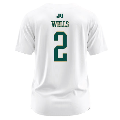 Jacksonville - NCAA Softball : Reese Wells - White Jersey