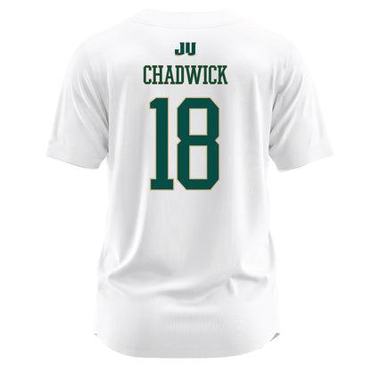 Jacksonville - NCAA Softball : Lindsey Chadwick - White Jersey-1