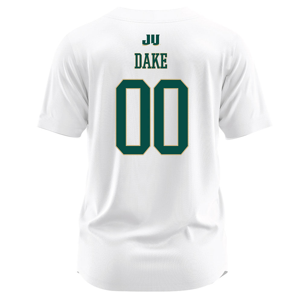 Jacksonville - NCAA Softball : Adilee Dake - White Jersey-1