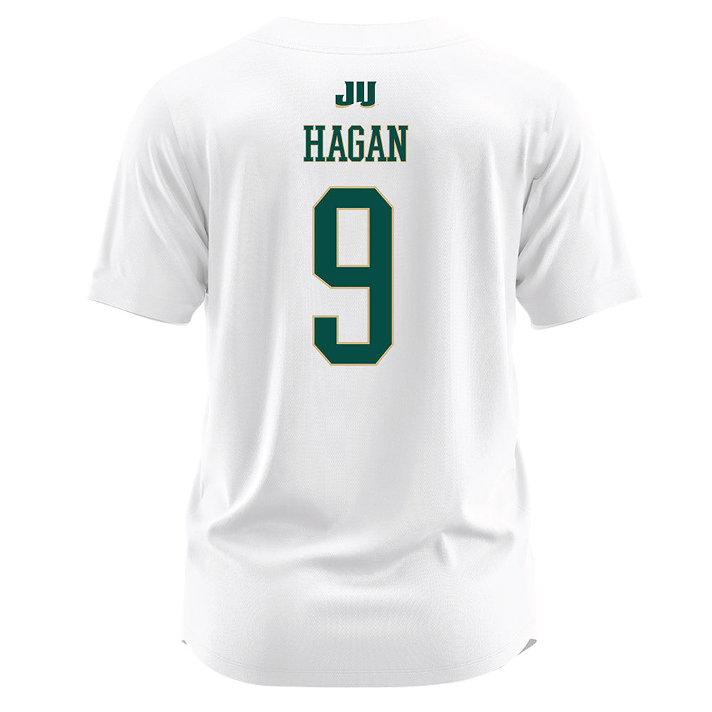 Jacksonville - NCAA Softball : Kaelyn Hagan - White Jersey-1