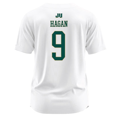 Jacksonville - NCAA Softball : Kaelyn Hagan - White Jersey-1