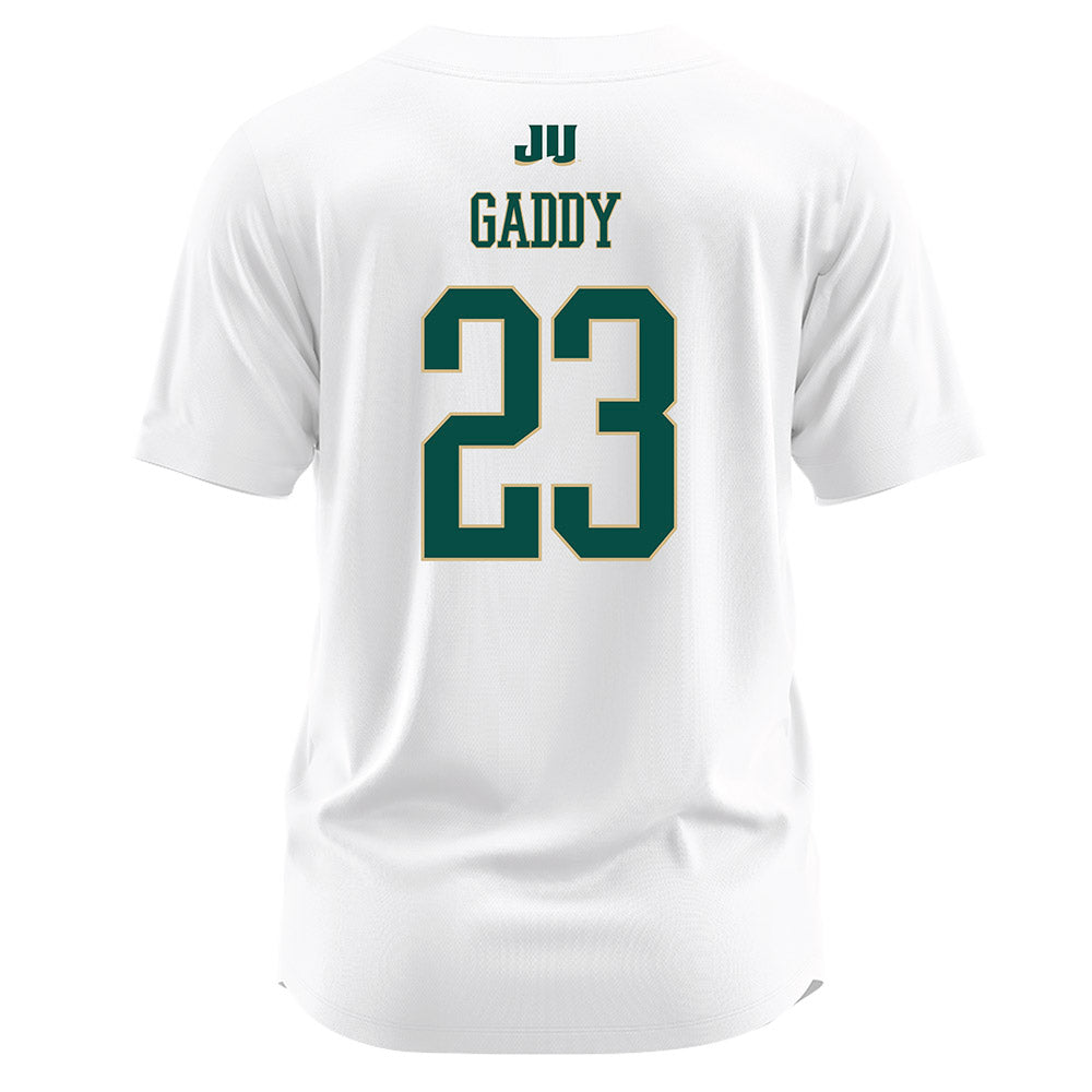 Jacksonville - NCAA Softball : Alayna Gaddy - White Jersey-1