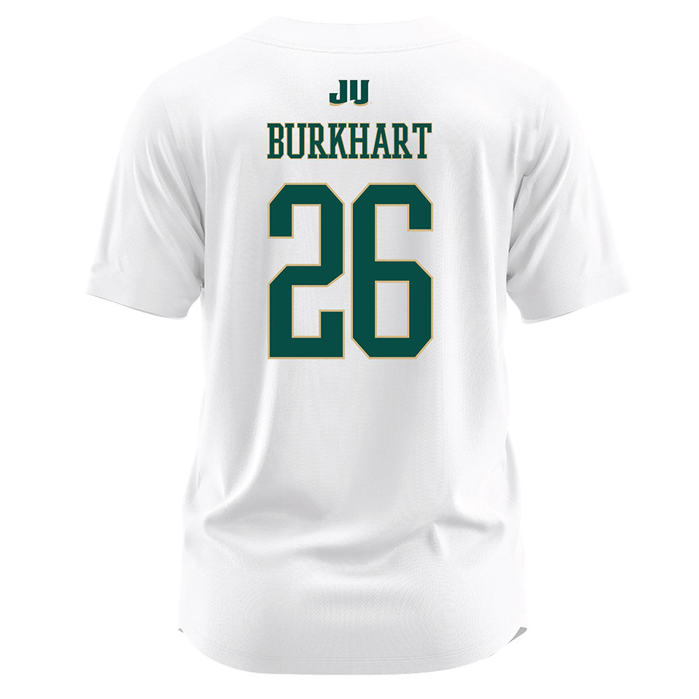Jacksonville - NCAA Softball : Maci Burkhart - White Jersey-1