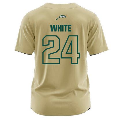 Jacksonville - NCAA Softball : Jordan White - Gold Jersey