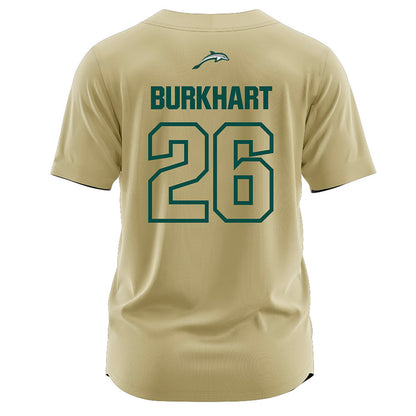 Jacksonville - NCAA Softball : Maci Burkhart - Gold Jersey-1