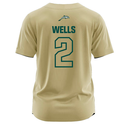 Jacksonville - NCAA Softball : Reese Wells - Gold Jersey