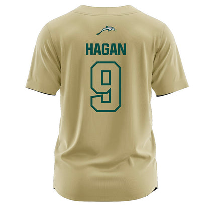 Jacksonville - NCAA Softball : Kaelyn Hagan - Gold Jersey-1